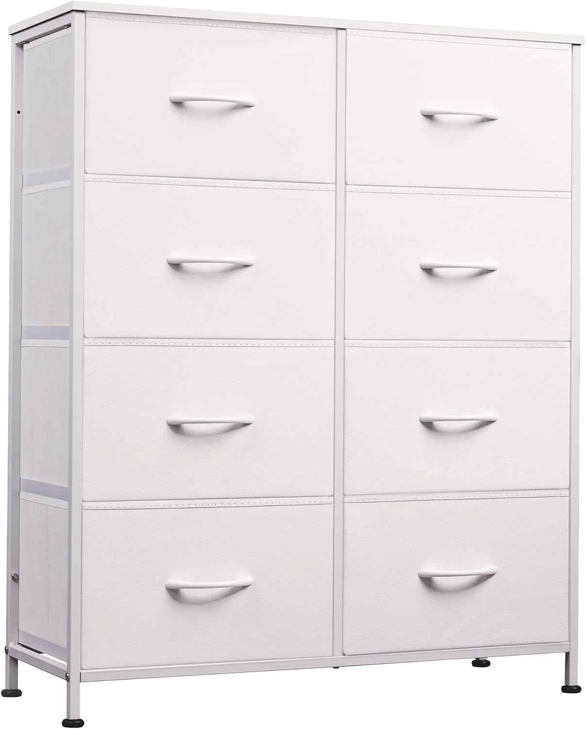 WLIVE Minimalist Tall 8-Drawer Storage Fabric Dresser