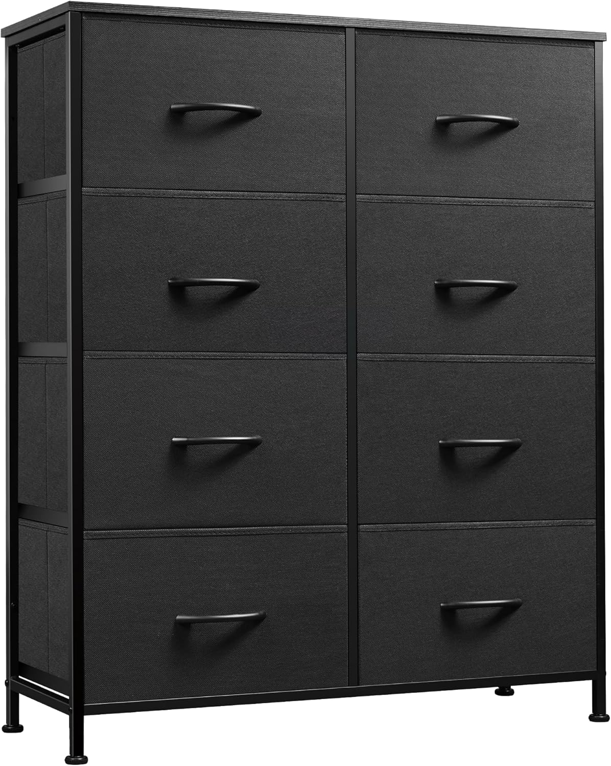 WLIVE Minimalist Tall 8-Drawer Storage Fabric Dresser