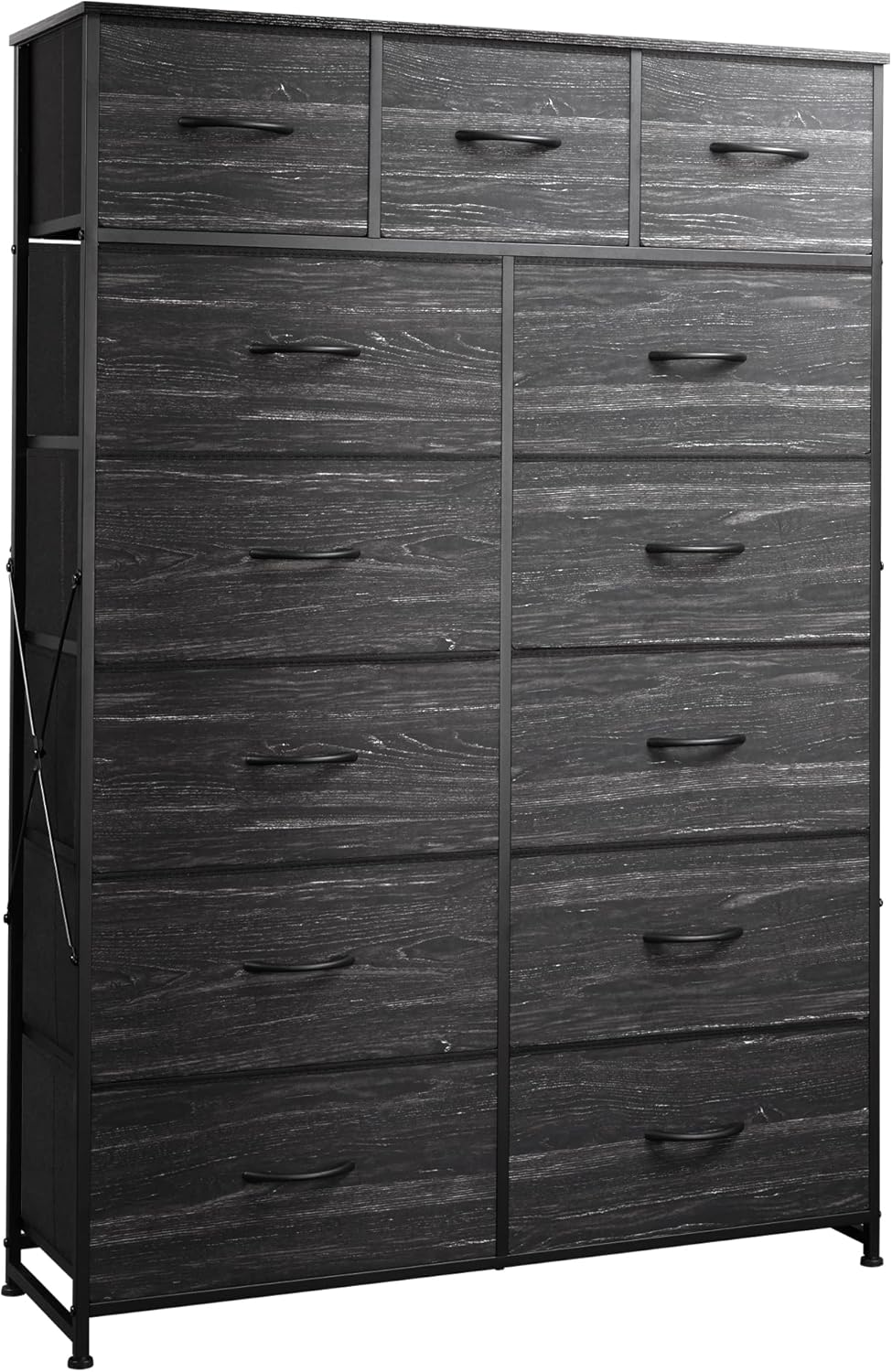 WLIVE Extra Large Storage Tall 13-Drawer Fabric Dresser